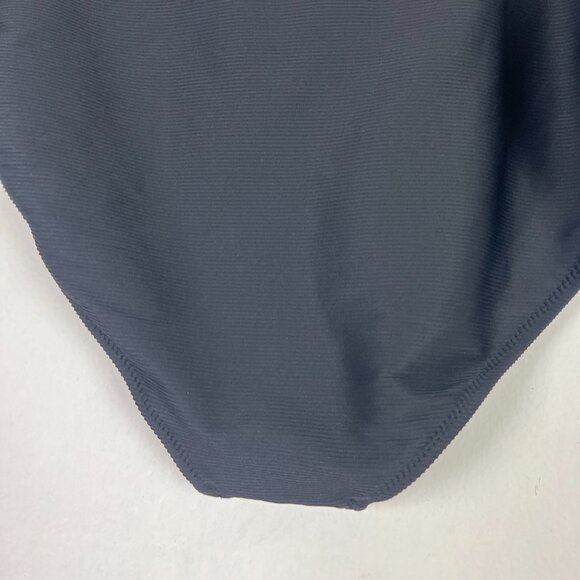 NWT J. Crew Ribbed Cross-Front Cheeky Bikini Bottom Black Plus Size 3X NEW - Picture 10 of 10